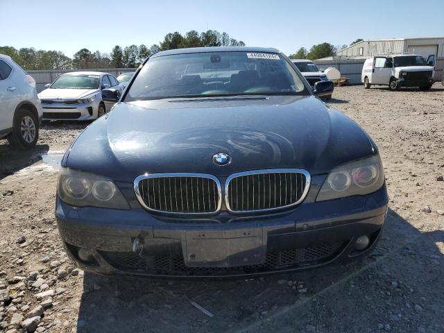 WBAHN83578DT77971 - 2008 BMW 750 LI BLUE photo 5