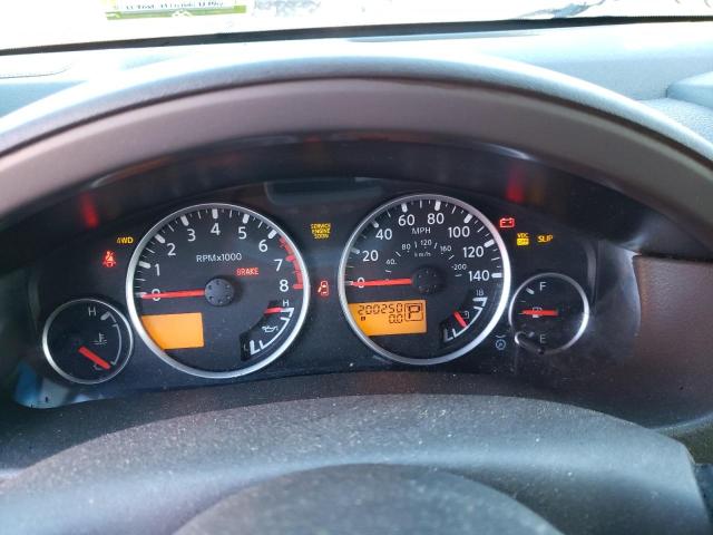 5N1AR18WX5C755277 - 2005 NISSAN PATHFINDER LE WHITE photo 9