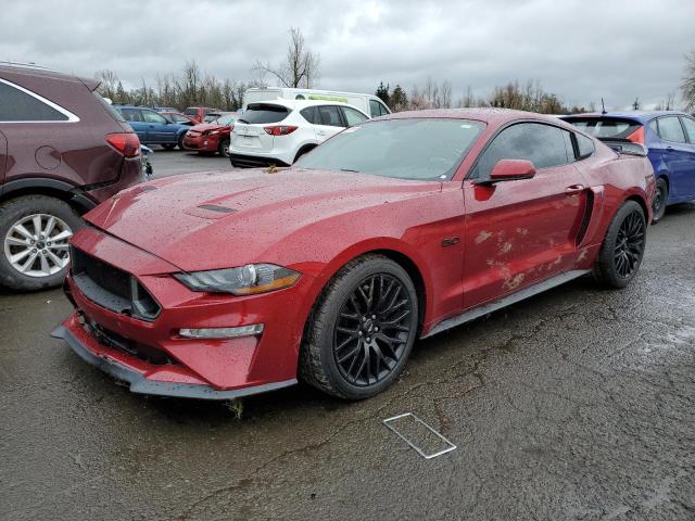 1FA6P8CF5K5104130 - 2019 FORD MUSTANG GT BURGUNDY photo 1