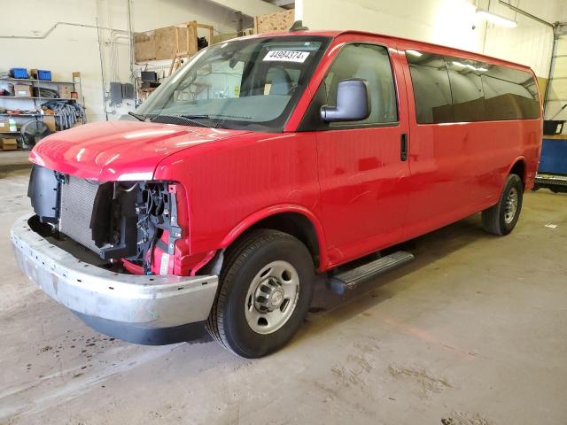 1GAZGPFP4J1274080 - 2018 CHEVROLET EXPRESS G3 LT RED photo 1