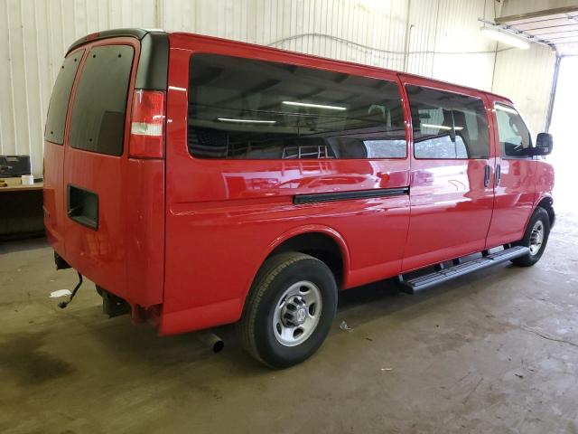 1GAZGPFP4J1274080 - 2018 CHEVROLET EXPRESS G3 LT RED photo 3