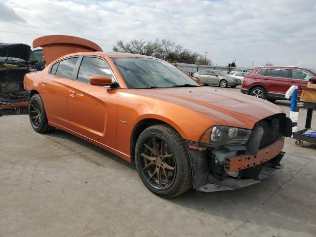 2B3CL5CT8BH598006 - 2011 DODGE CHARGER R/T ORANGE photo 4