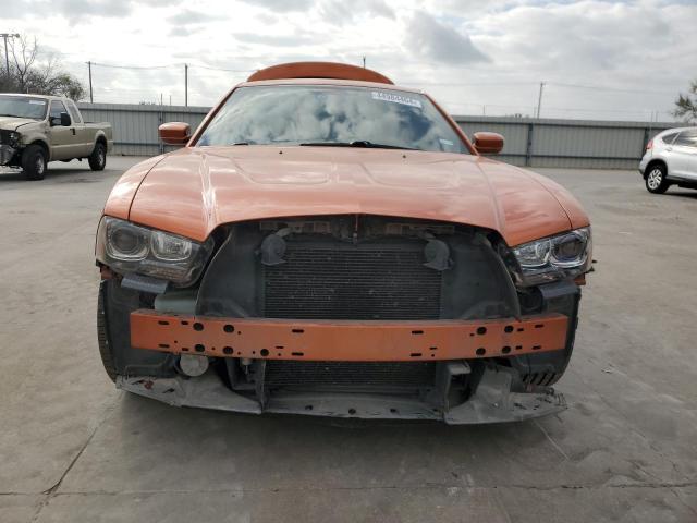 2B3CL5CT8BH598006 - 2011 DODGE CHARGER R/T ORANGE photo 5