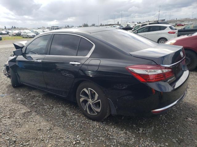 1HGCR2F3XGA176690 - 2016 HONDA ACCORD LX BLACK photo 2