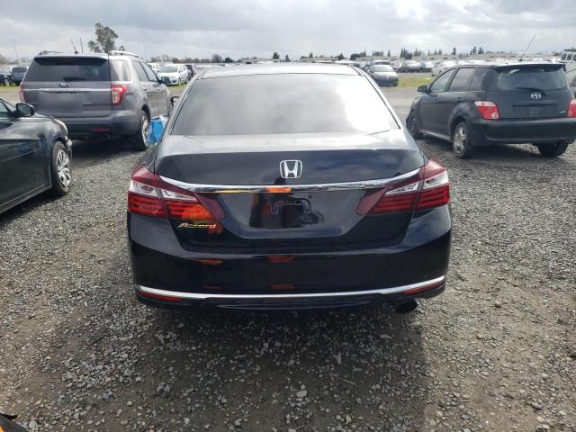 1HGCR2F3XGA176690 - 2016 HONDA ACCORD LX BLACK photo 6