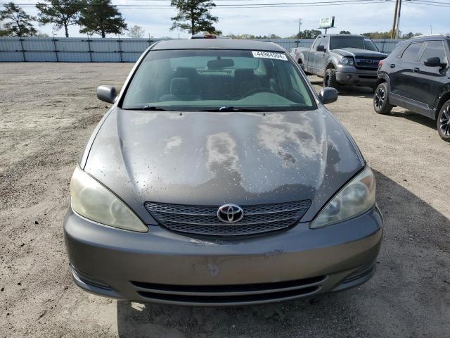 4T1BE32K73U758100 - 2003 TOYOTA CAMRY LE GRAY photo 5