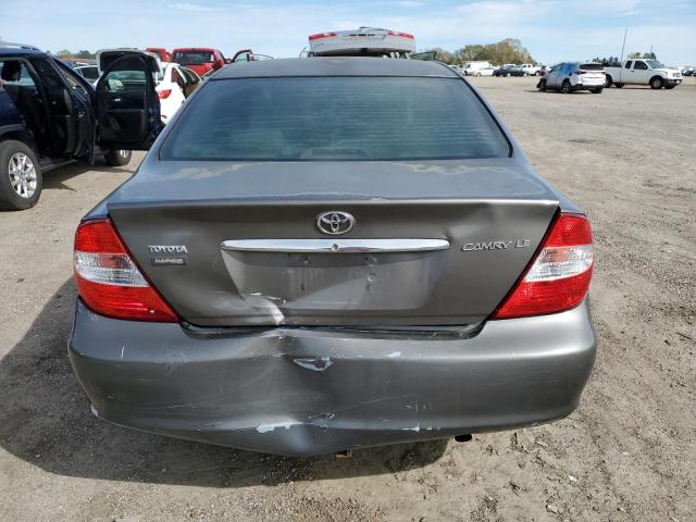 4T1BE32K73U758100 - 2003 TOYOTA CAMRY LE GRAY photo 6