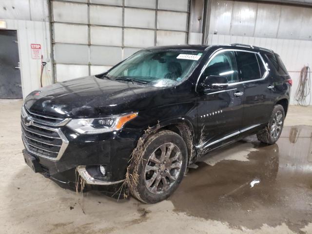 1GNEVKKW7KJ214220 - 2019 CHEVROLET TRAVERSE PREMIER BLACK photo 1