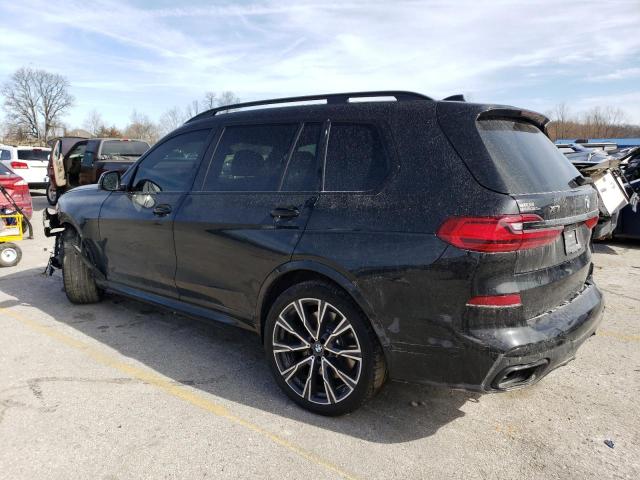 5UXCX6C03N9K96141 - 2022 BMW X7 M50I BLACK photo 2