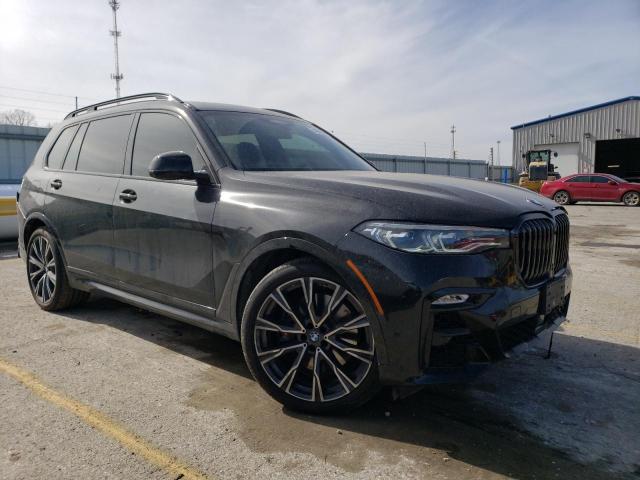 5UXCX6C03N9K96141 - 2022 BMW X7 M50I BLACK photo 4