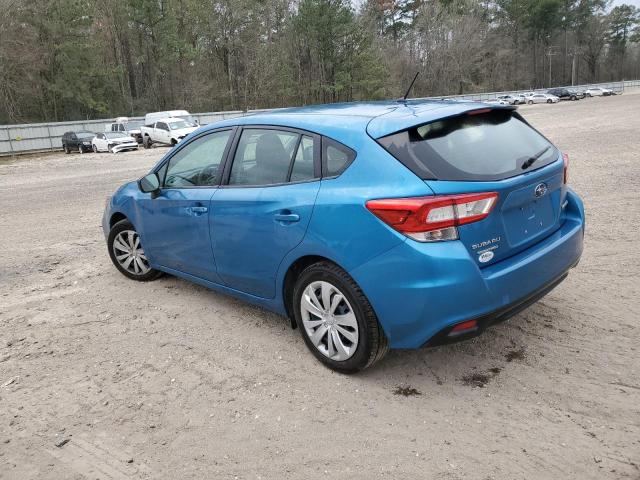 4S3GTAA60J1718867 - 2018 SUBARU IMPREZA BLUE photo 2