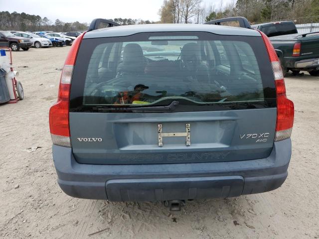 YV1SZ58D021077851 - 2002 VOLVO V70 XC BLUE photo 6