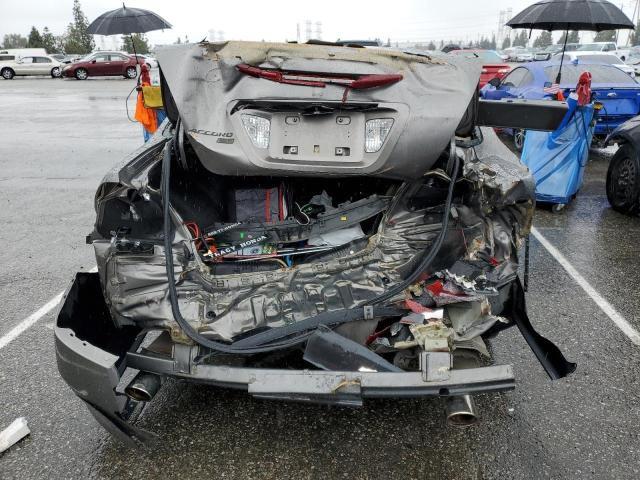 1HGCM66506A026318 - 2006 HONDA ACCORD EX GRAY photo 6