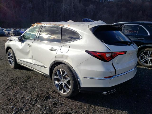 5J8YE1H43PL002837 - 2023 ACURA MDX TECHNOLOGY WHITE photo 2