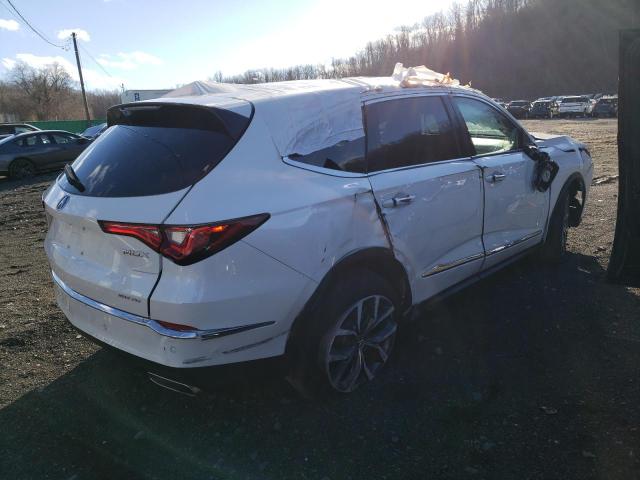 5J8YE1H43PL002837 - 2023 ACURA MDX TECHNOLOGY WHITE photo 3