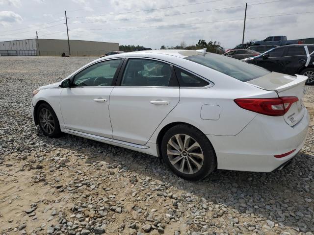 5NPE34AF0FH032370 - 2015 HYUNDAI SONATA SPORT WHITE photo 2