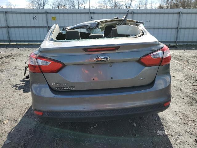 1FADP3F27EL416209 - 2014 FORD FOCUS SE GRAY photo 6