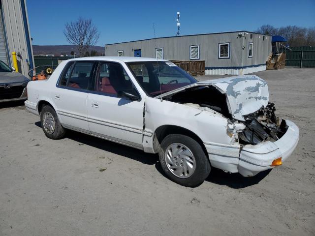 1B3XA46K6PF591777 - 1993 DODGE SPIRIT WHITE photo 4