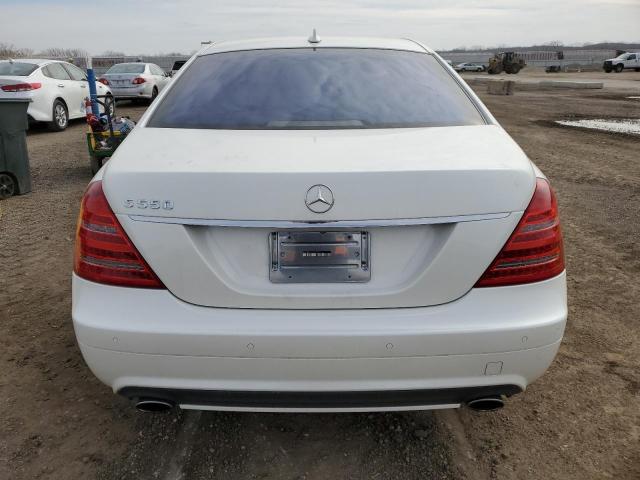 WDDNG71X39A260623 - 2009 MERCEDES-BENZ S 550 WHITE photo 6