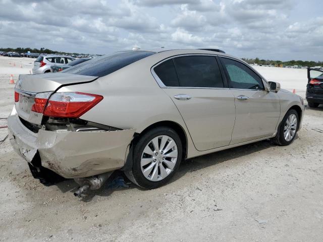 1HGCR3F82FA000510 - 2015 HONDA ACCORD EXL BEIGE photo 3