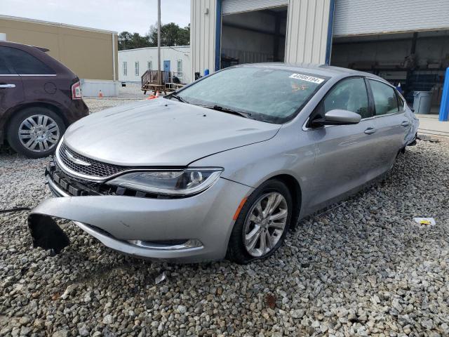 1C3CCCAB3FN628687 - 2015 CHRYSLER 200 LIMITED SILVER photo 1