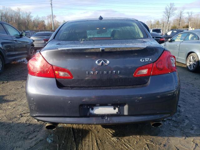 JN1CV6AR1CM975654 - 2012 INFINITI G37 GRAY photo 6