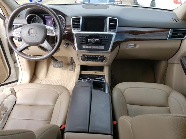4JGDA5HB6CA037971 - 2012 MERCEDES-BENZ ML 350 4MATIC WHITE photo 8