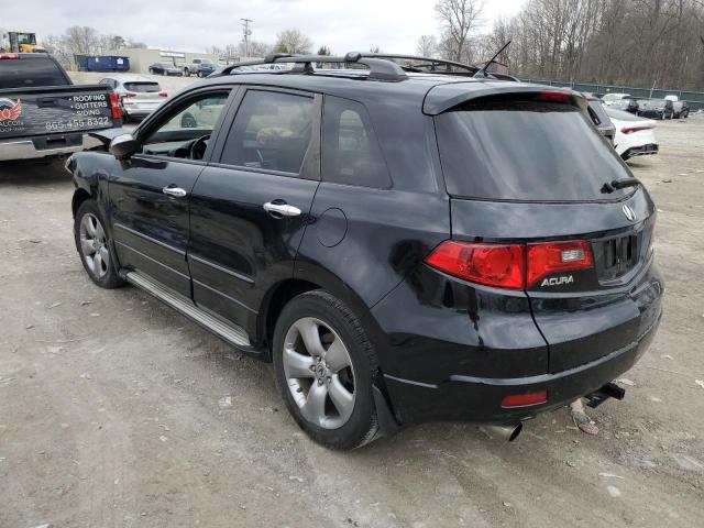 5J8TB18297A004377 - 2007 ACURA RDX BLACK photo 2