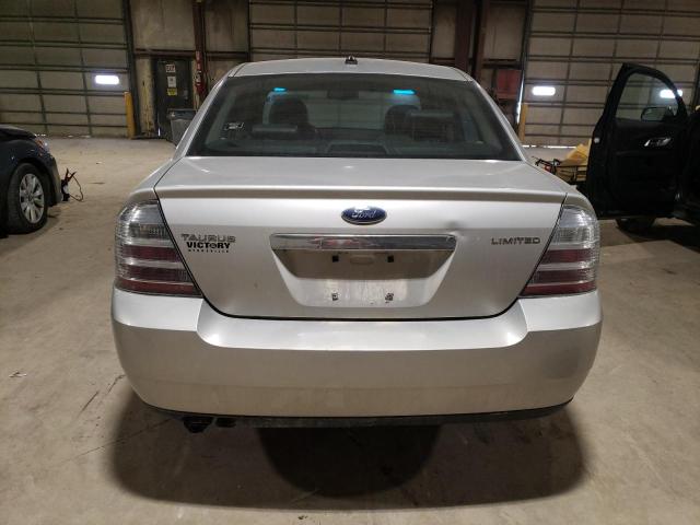 1FAHP25W78G106557 - 2008 FORD TAURUS LIMITED SILVER photo 6