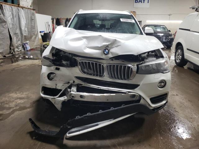 5UXWX9C51H0T00190 - 2017 BMW X3 XDRIVE28I WHITE photo 5