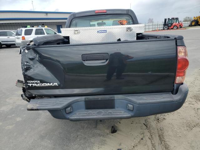 5TENX22N97Z455901 - 2007 TOYOTA TACOMA BLACK photo 6