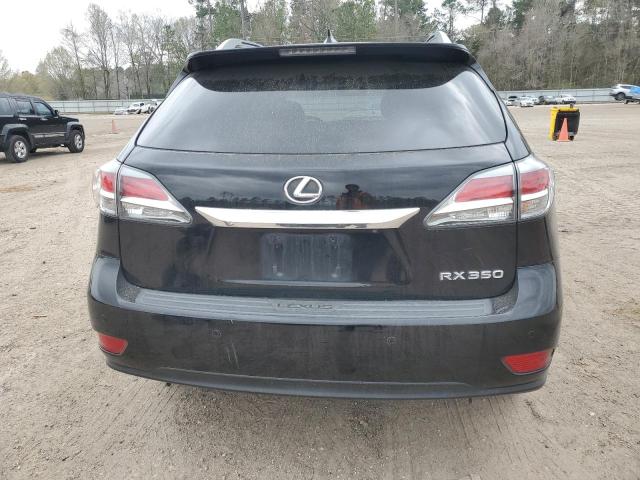 2T2ZK1BAXFC190767 - 2015 LEXUS RX 350 BLACK photo 6