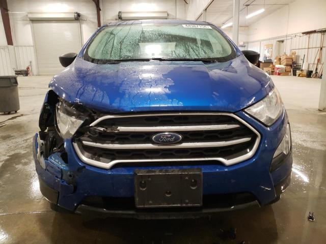 MAJ6P1SL4JC159242 - 2018 FORD ECOSPORT S BLUE photo 5