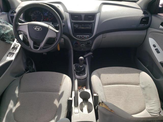 KMHCT4AE4DU295460 - 2013 HYUNDAI ACCENT GLS SILVER photo 8