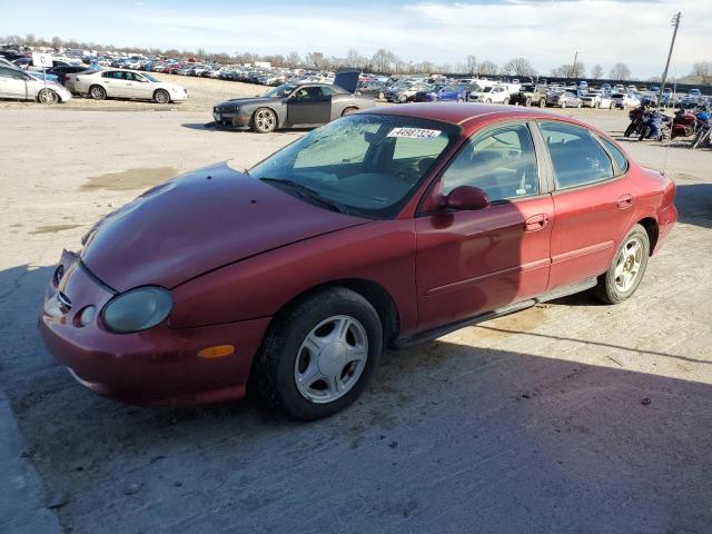 1FAFP53U6XG257706 - 1999 FORD TAURUS SE RED photo 1