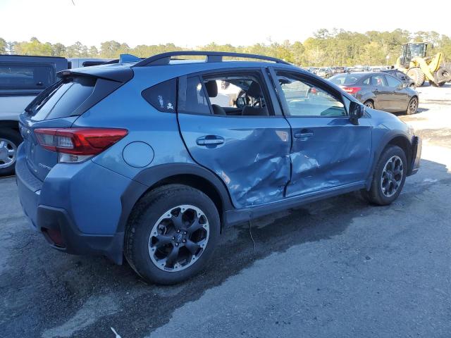 JF2GTAPC6MH328768 - 2021 SUBARU CROSSTREK PREMIUM 蓝色 照片 3