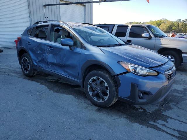 JF2GTAPC6MH328768 - 2021 SUBARU CROSSTREK PREMIUM 蓝色 照片 4