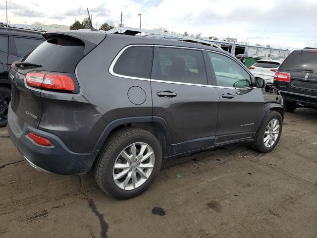 1C4PJMDS0HW605305 - 2017 JEEP CHEROKEE LIMITED GRAY photo 3