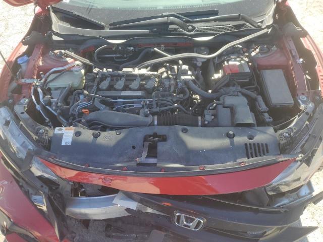 SHHFK7H64KU229113 - 2019 HONDA CIVIC EX RED photo 11