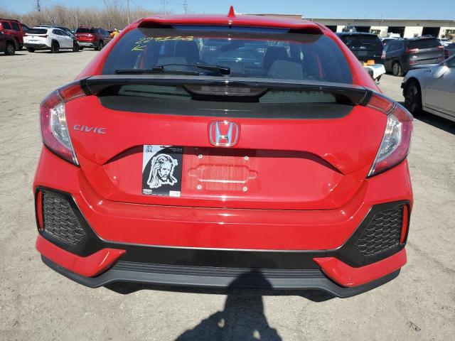 SHHFK7H64KU229113 - 2019 HONDA CIVIC EX RED photo 6