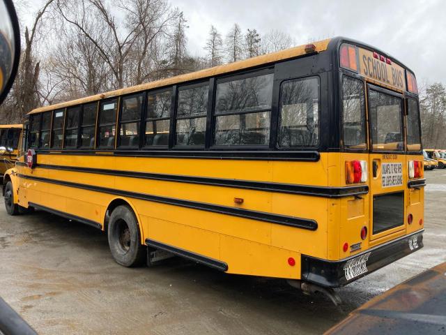 4UZABRDU7ECFF6029 - 2014 FREIGHTLINER CHASSIS B2B YELLOW photo 4