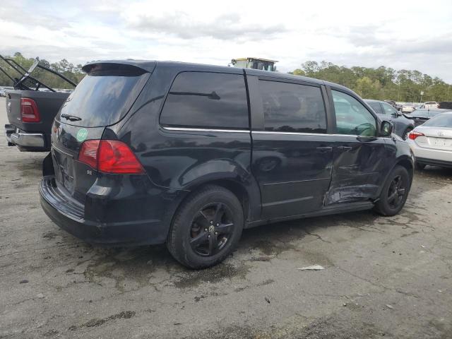 2V4RW3D12AR296162 - 2010 VOLKSWAGEN ROUTAN SE BLACK photo 3