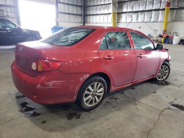 JTDBL40E99J053984 - 2009 TOYOTA COROLLA BASE RED photo 3