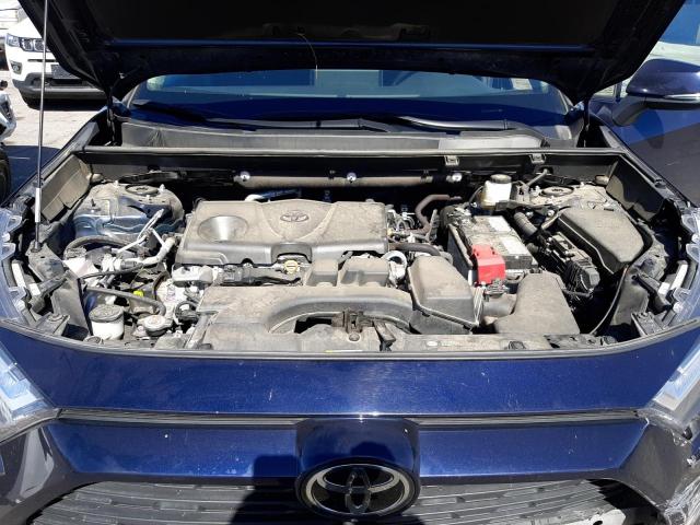 2T3P1RFV0NW271811 - 2022 TOYOTA RAV4 XLE BLUE photo 11