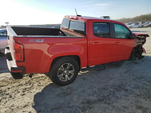 1GCGTDEN5H1226672 - 2017 CHEVROLET COLORADO Z71 RED photo 3