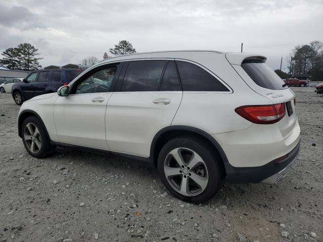 WDC0G4JB8GF080152 - 2016 MERCEDES-BENZ GLC 300 WHITE photo 2