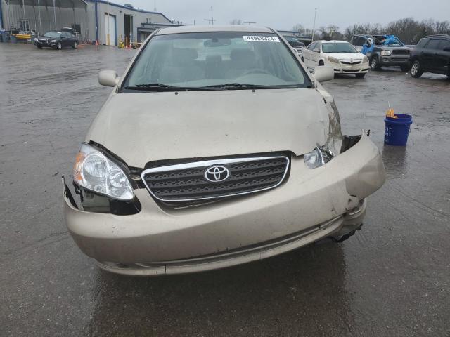 2T1BR32E25C449959 - 2005 TOYOTA COROLLA CE TAN photo 5