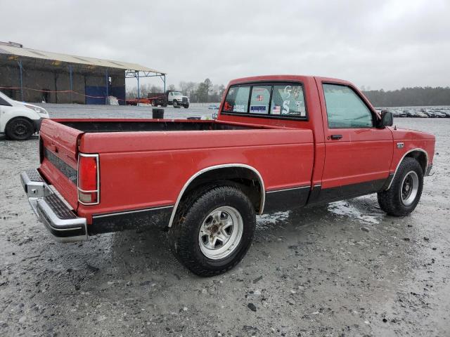 1GCCS14Z9L2150994 - 1990 CHEVROLET S TRUCK S10 RED photo 3