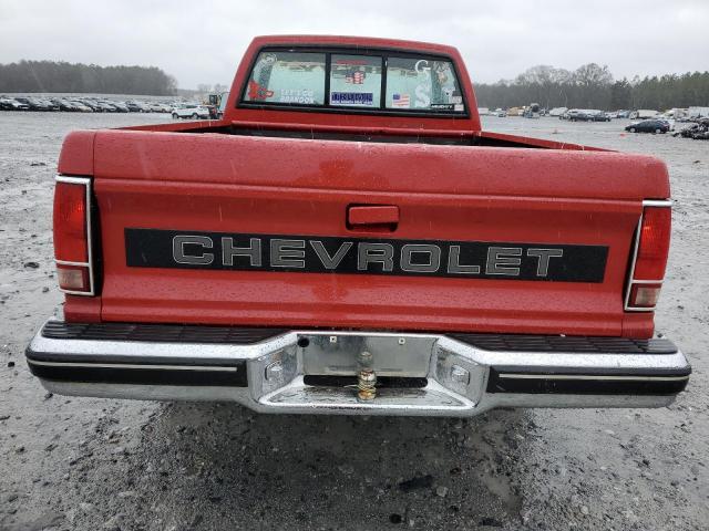 1GCCS14Z9L2150994 - 1990 CHEVROLET S TRUCK S10 RED photo 6