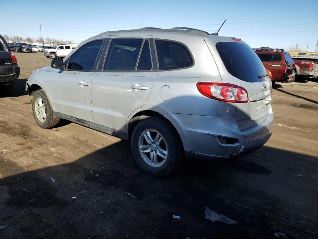 5XYZGDAB7CG130432 - 2012 HYUNDAI SANTA FE GLS SILVER photo 2